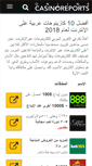 Mobile Screenshot of onlinecasinosreports.net